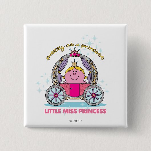 Little Miss Princess | Funkverkehr Button (Vorderseite)