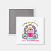 Little Miss Princess | Funkverkehr Magnet (Vorderseite/Rückseite)