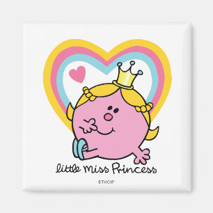 Little Miss Princess   Herz Magnet