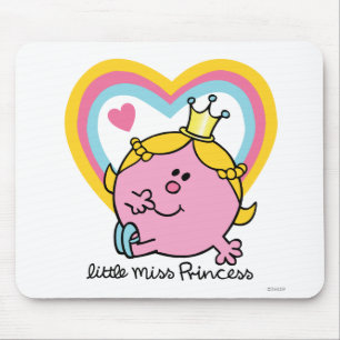 Little Miss Princess   Herz Mousepad