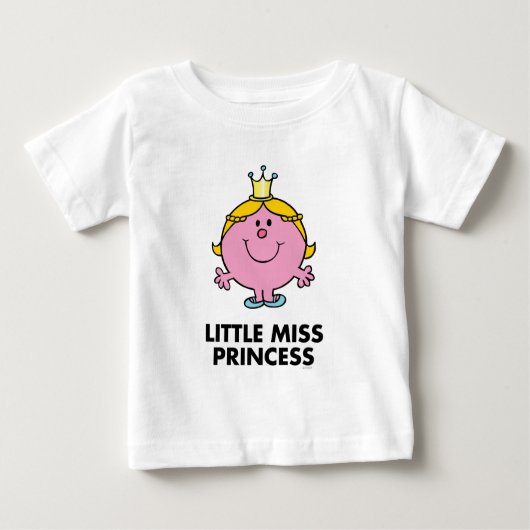 Little Miss Princess | Hintergrund Baby T-shirt (Vorderseite)