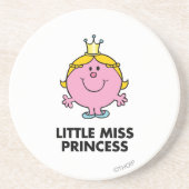Little Miss Princess | Hintergrund Getränkeuntersetzer (Vorne)