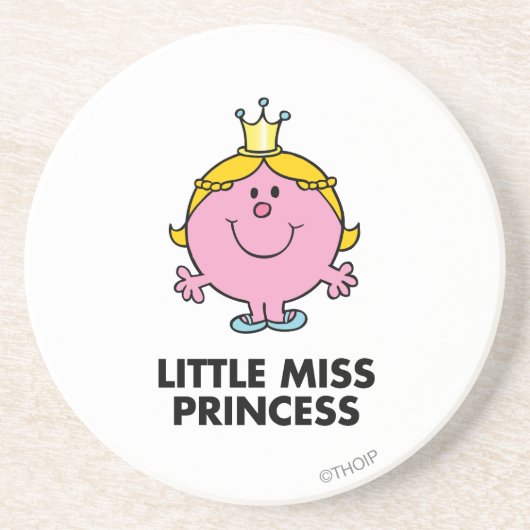 Little Miss Princess | Hintergrund Getränkeuntersetzer (Vorne)