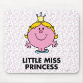 Little Miss Princess | Hintergrund Mousepad (Vorne)