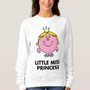 Little Miss Princess   Hintergrund Sweatshirt