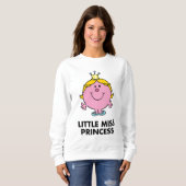 Little Miss Princess | Hintergrund Sweatshirt (Vorne ganz)