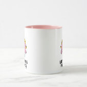 Little Miss Princess | Hintergrund Tasse (Zentrum)