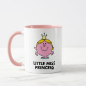 Little Miss Princess | Hintergrund Tasse (Links)