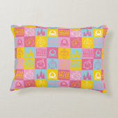 Little Miss Princess | Hübsches Muster Dekokissen (Rückseite)