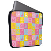 Little Miss Princess | Hübsches Muster Laptopschutzhülle (Vorne Rechts)