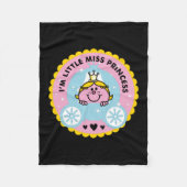 Little Miss Princess | Ich bin Prinzessin Fleecedecke (Vorderseite)
