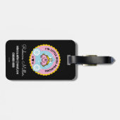 Little Miss Princess | Ich bin Prinzessin Gepäckanhänger (Rückseite horizontal)