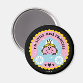 Little Miss Princess | Ich bin Prinzessin Magnet (Vorderseite/Rückseite)