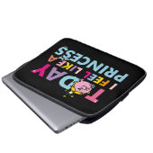 Little Miss Princess | Ich fühle mich wie eine Pri Laptopschutzhülle (Vorne Knopf)