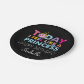 Little Miss Princess | Ich fühle mich wie eine Pri Pappteller (Schrägansicht)