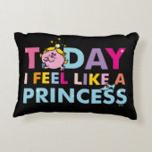 Little Miss Princess | Ich fühle mich wie eine Pri Zierkissen (Rückseite)