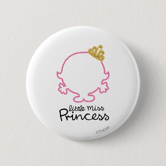 Little Miss Princess | Leerstelle Button (Vorderseite)