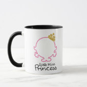 Little Miss Princess | Leerstelle Tasse (Links)