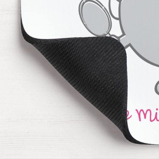 Little Miss Princess | Mirror Mirror Mousepad (Ecke)