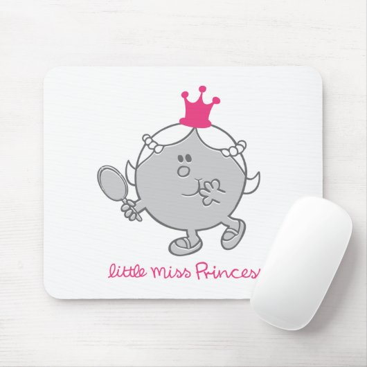Little Miss Princess | Mirror Mirror Mousepad (Mit Mouse)
