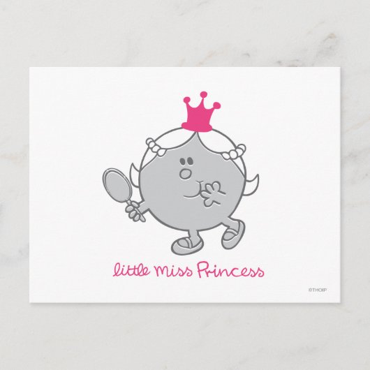 Little Miss Princess | Mirror Mirror Postkarte (Vorderseite)