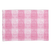 Little Miss Princess | Pretty In Pink Pattern Kissenbezug (Vorderseite-Rechts)