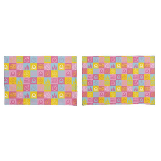 Little Miss Princess | Pretty Pastel Pattern Kissenbezug (Vorderseite-Set)