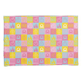 Little Miss Princess | Pretty Pastel Pattern Kissenbezug (Vorderseite-Rechts)