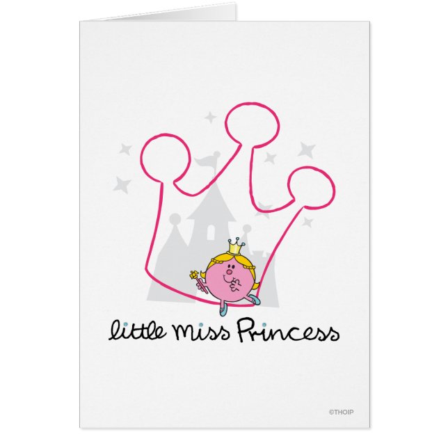 Little Miss Princess | Riesenrosa Krone (Vorne)