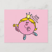 Little Miss Princess | Royal Scepter Postkarte (Vorderseite)