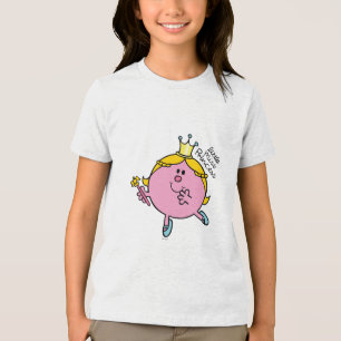 Little Miss Princess Royal Scepter Tri-Blend Shirt