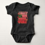 Little Miss Sassy Pants - Wassermelon Attitude Baby Strampler (Vorderseite)