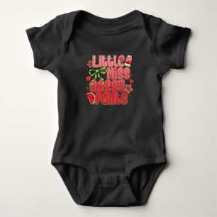 Little Miss Sassy Pants - Wassermelon Attitude Baby Strampler