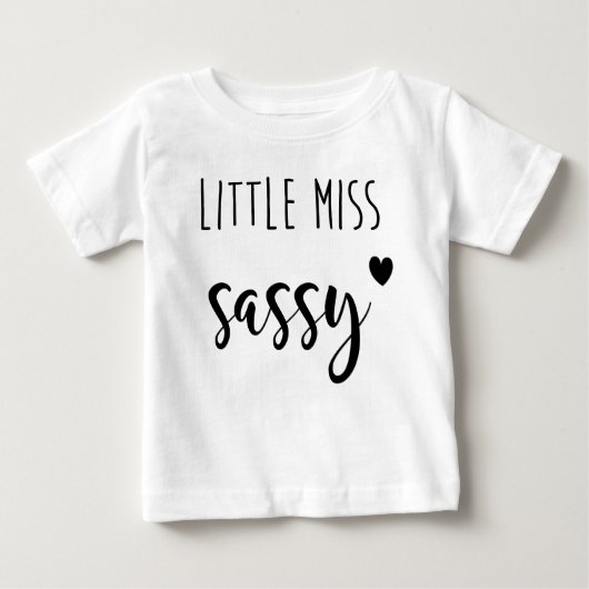 Little Miss Sassy T-Shirt (Vorderseite)
