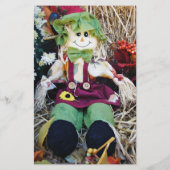 Little Miss Scarecrow Briefpapier (Rückseite)