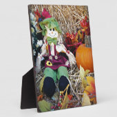Little Miss Scarecrow Fotoplatte (Seite)