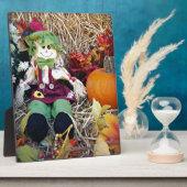 Little Miss Scarecrow Fotoplatte (Seite)