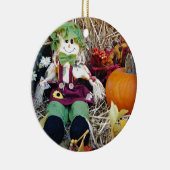 Little Miss Scarecrow Keramikornament (Rechts)