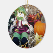 Little Miss Scarecrow Keramikornament (Links)