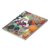 Little Miss Scarecrow Notizblock (Rotiert)