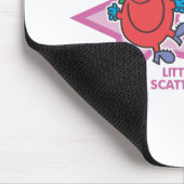 Little Miss Scatterbrain | Regenbogen und Stars Mousepad (Ecke)