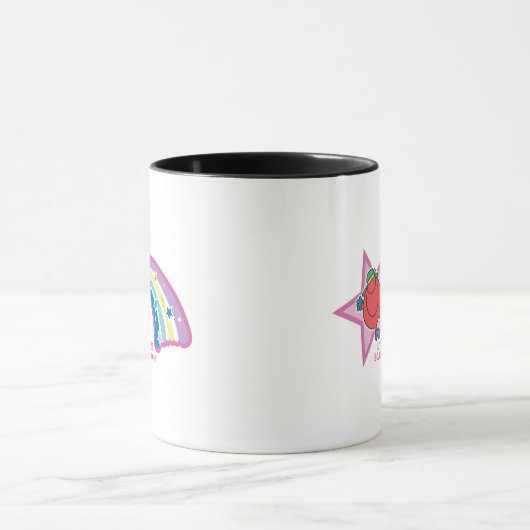 Little Miss Scatterbrain | Regenbogen und Stars Tasse (Zentrum)