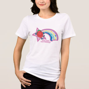 Little Miss Scatterbrain   Regenbogen und Stars Tri-Blend Shirt