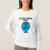 Little Miss Shy | Schwarze Schrift T-Shirt (Vorderseite)