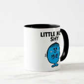 Little Miss Shy | Schwarze Schrift Tasse (VorderseiteRechts)