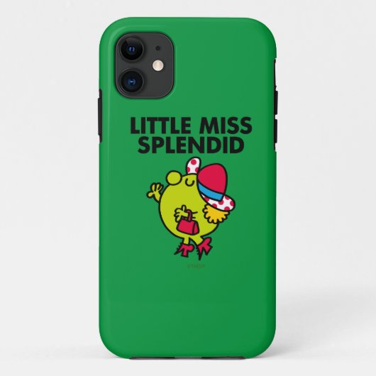 Little Miss Splendid | Schwarze Schrift Case-Mate iPhone Hülle (Rückseite)