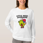 Little Miss Splendid | Schwarze Schrift T-Shirt (Vorderseite)