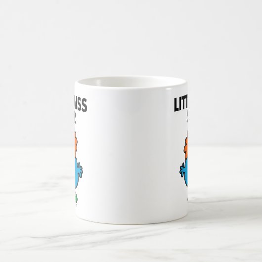 Little Miss Star | Schwarze Schrift Kaffeetasse (Mittel)