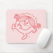 Little Miss Sunshine Coral Mousepad (Mit Mouse)
