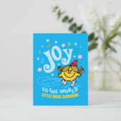 Little Miss Sunshine | Freude an der Welt Postkarte (Stehend Vorderseite)